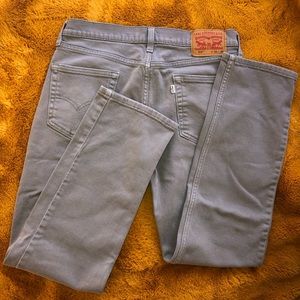 Levi’s mens grey jeans 32x32